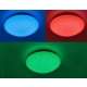 SKYLER LED RGB + PILOT plafon 8W z efektem gwiazd 14241-16  Leuchten Direkt